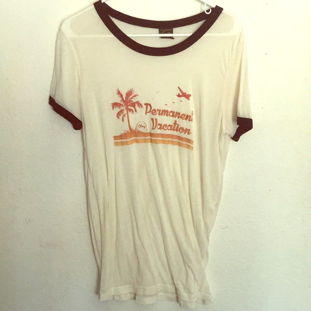Permanent Vacation cream color